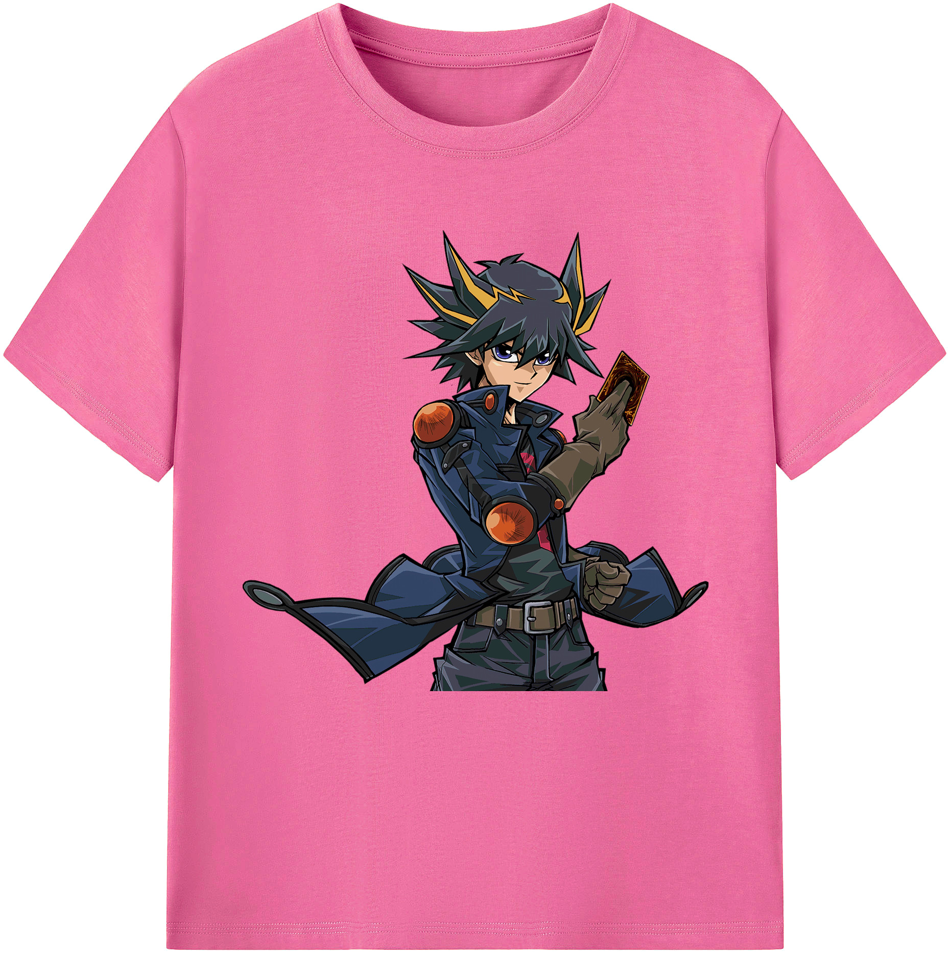 （画像用） 遊☆戯☆王 Yu-Gi-Oh! レディースカジュアルプリントTシャツ（綿100％）